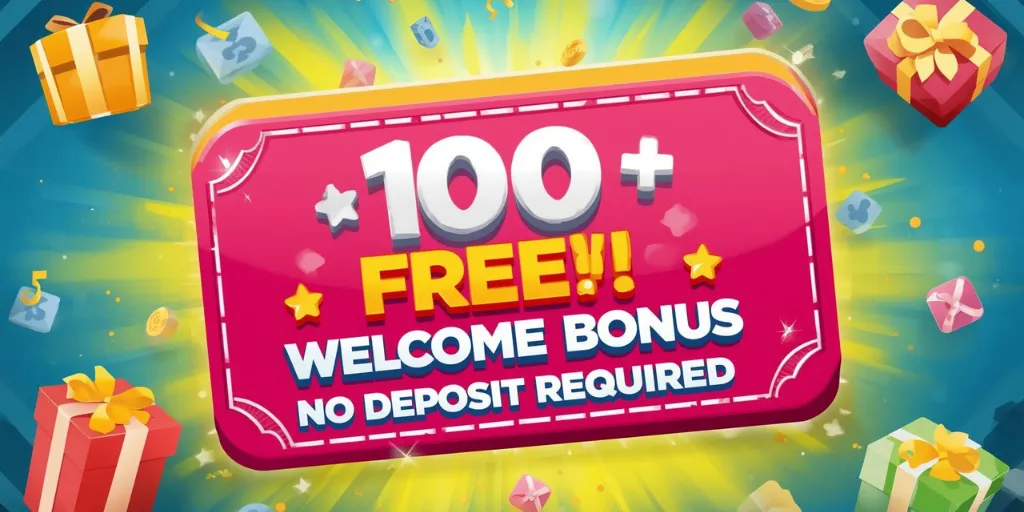 100 Free Welcome Bonus No Deposit Required